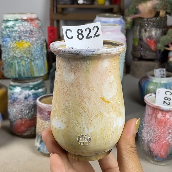 紫砂花盆梦境系列 外口7