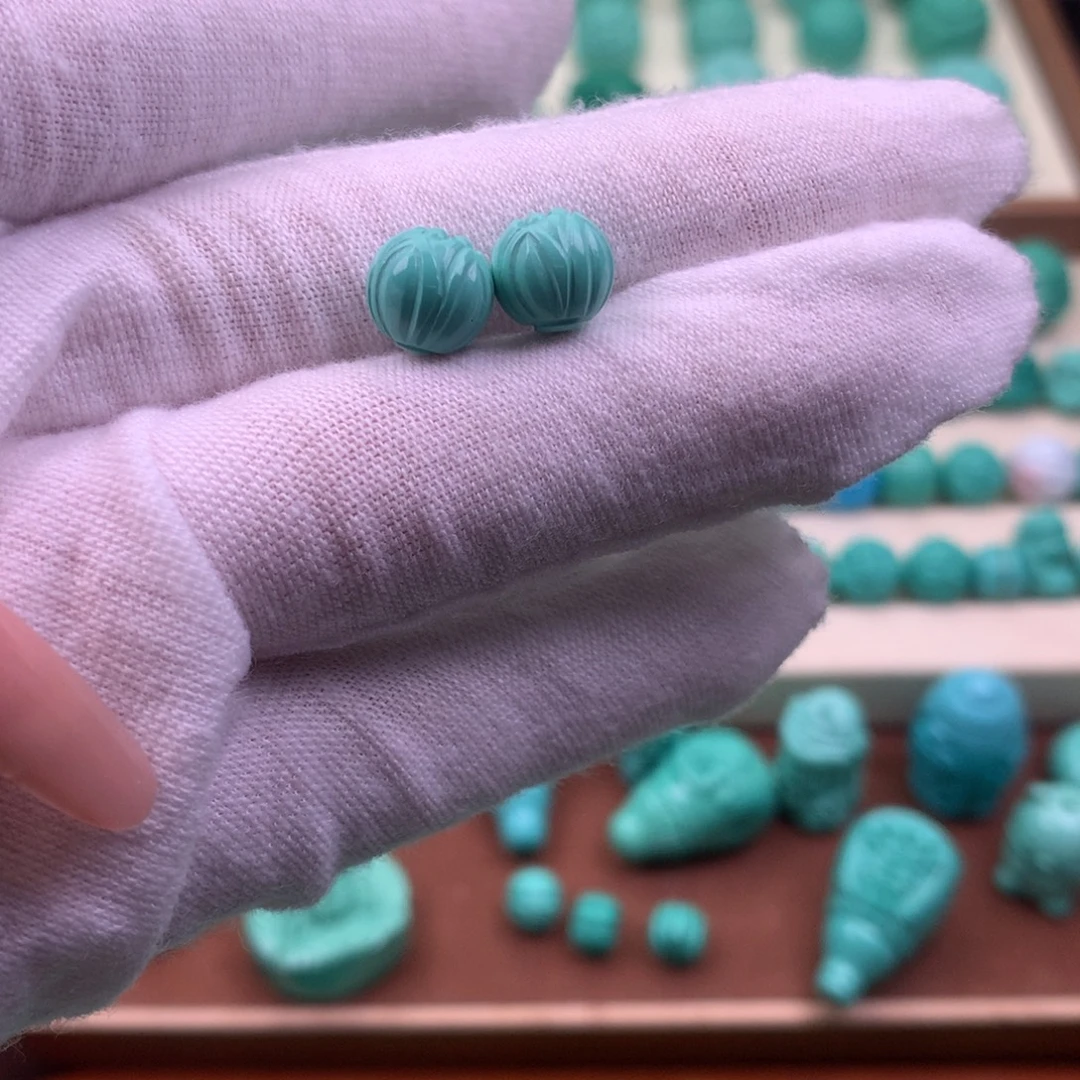 原生态散珠配饰莲花卡6+