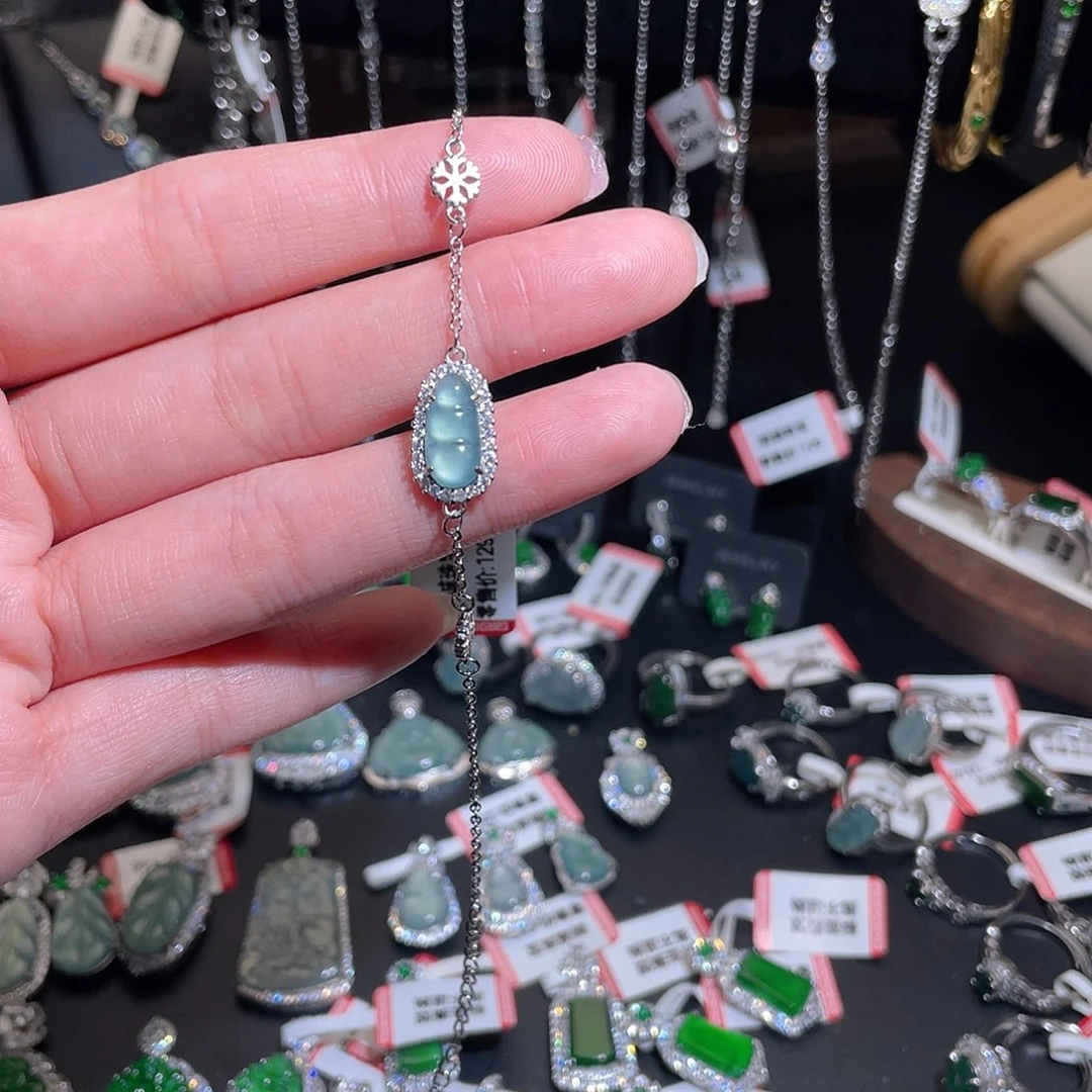 未镶嵌手链翡翠手链