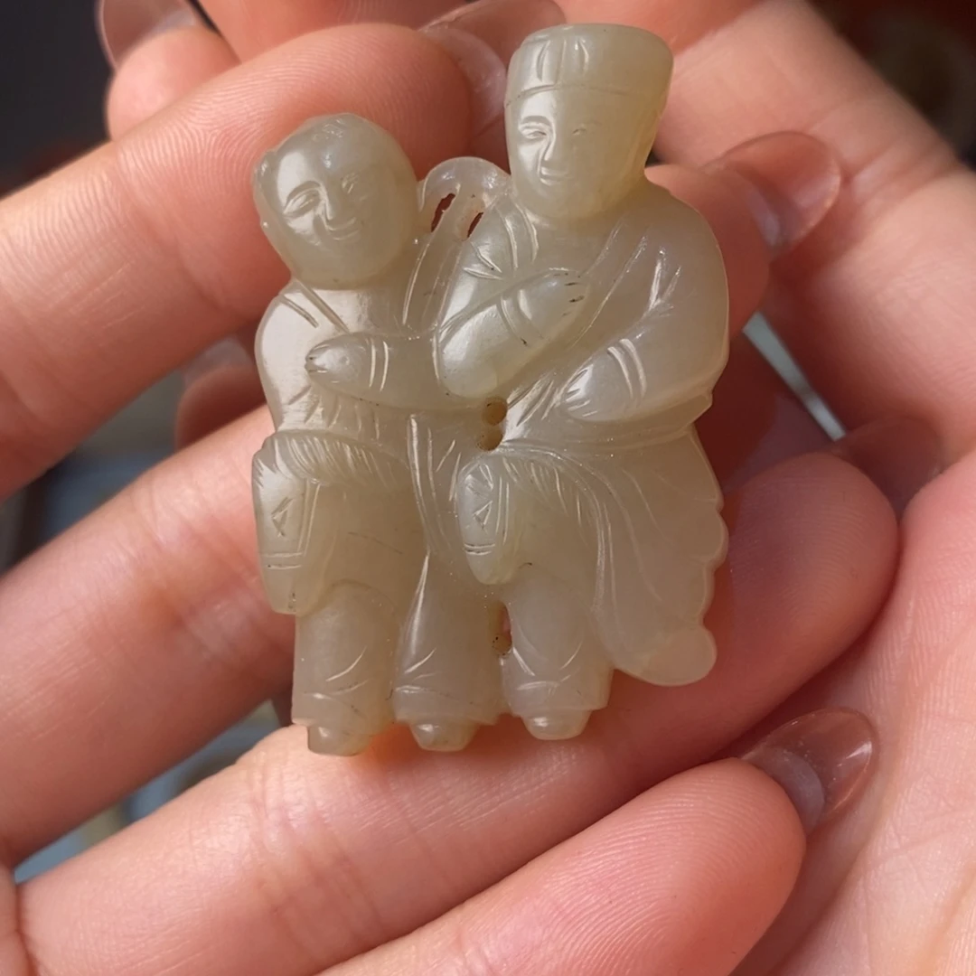 和田玉颈饰未镶嵌秋*棠