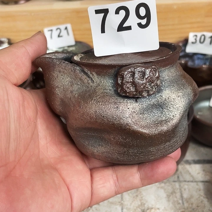 茶杯紫泥柴烧纯手工729