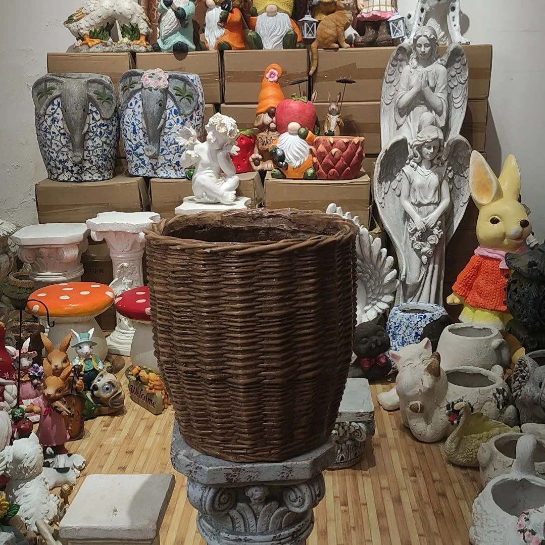 合成树脂氧化镁藤条花盆