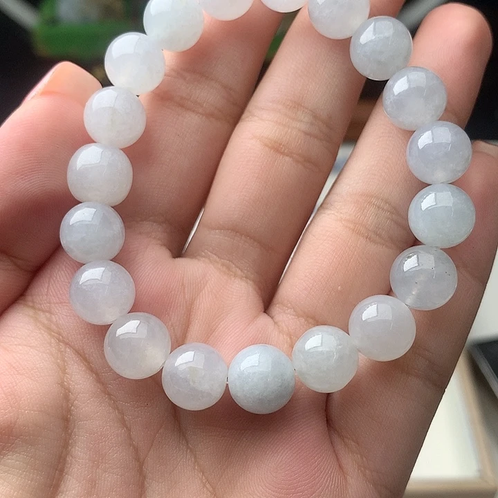 买***买手链翡翠未镶嵌手串