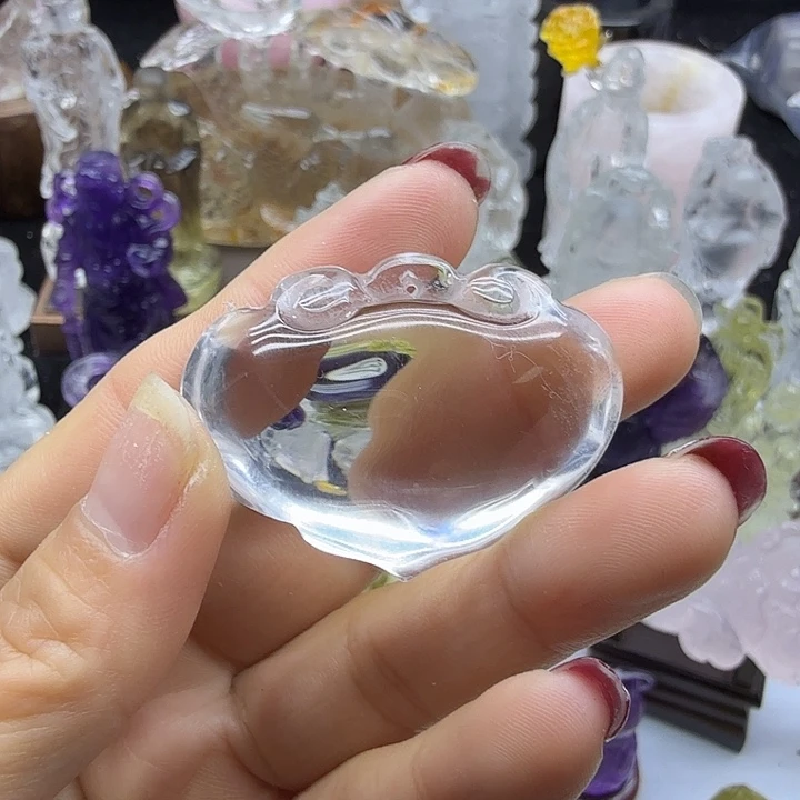 未镶嵌水晶珠宝半成品