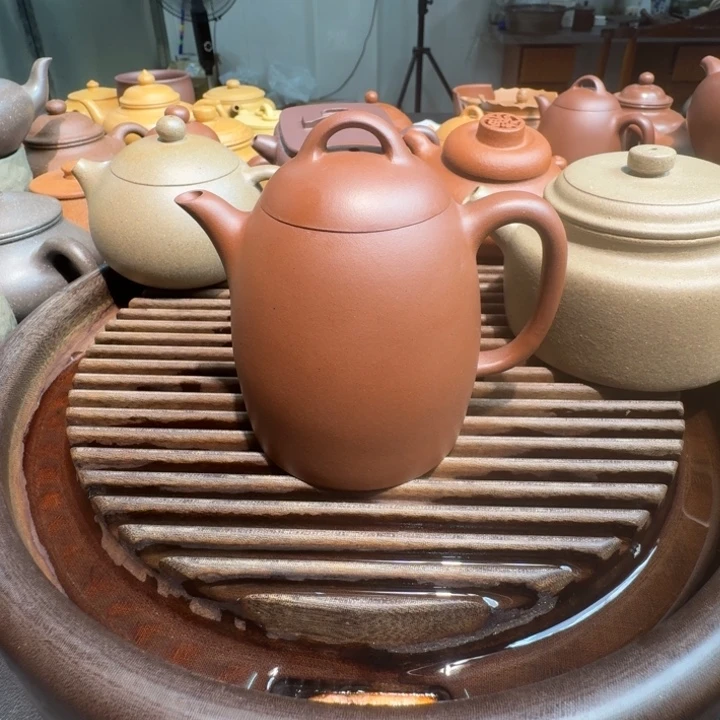 茶壶紫砂底槽清无添加210cc