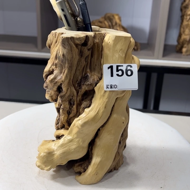 木石榴木吉他茶桶笔筒