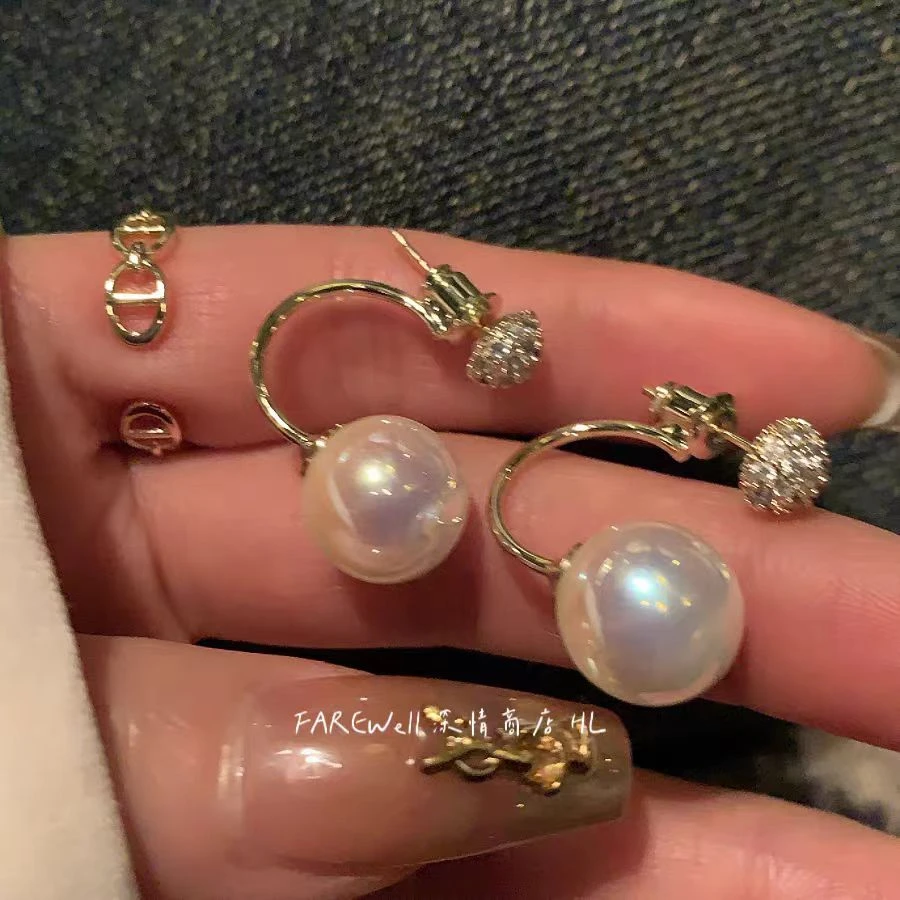 铁合金项链 耳钉秋冬高级感网红耳环爆款