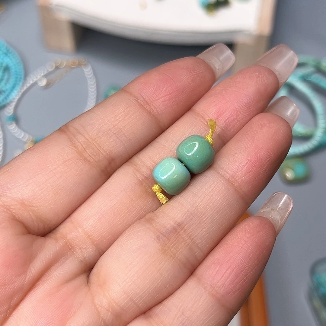 绿松石未镶嵌珠宝半成品
