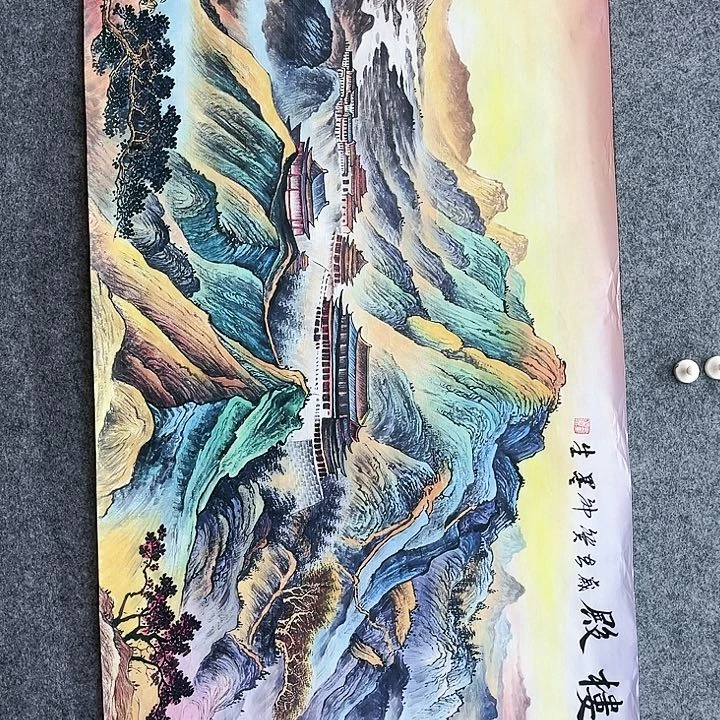 鲁岳艺术美术作品1