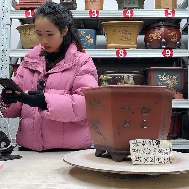 花盆紫砂紫砂花盆