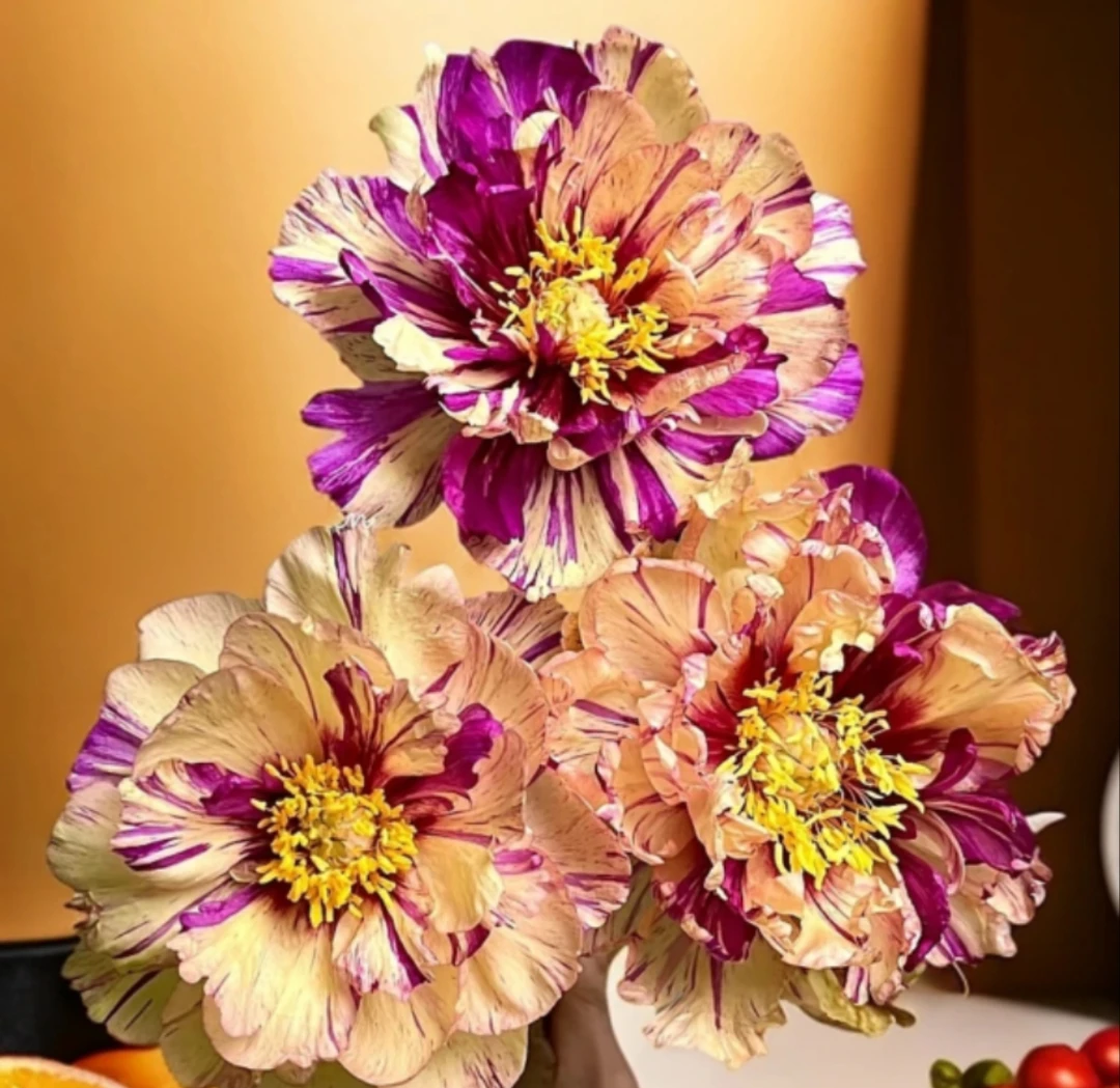 【彩虹棒棒糖】A+级芍药鲜花渐变鲜切花菏泽基地直发