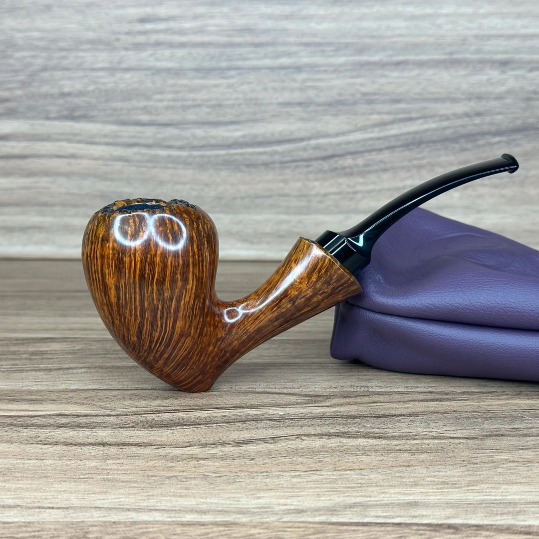 Chris Asteriou希腊克里斯 精品橡果斗型双瘤皮石楠木手工烟斗