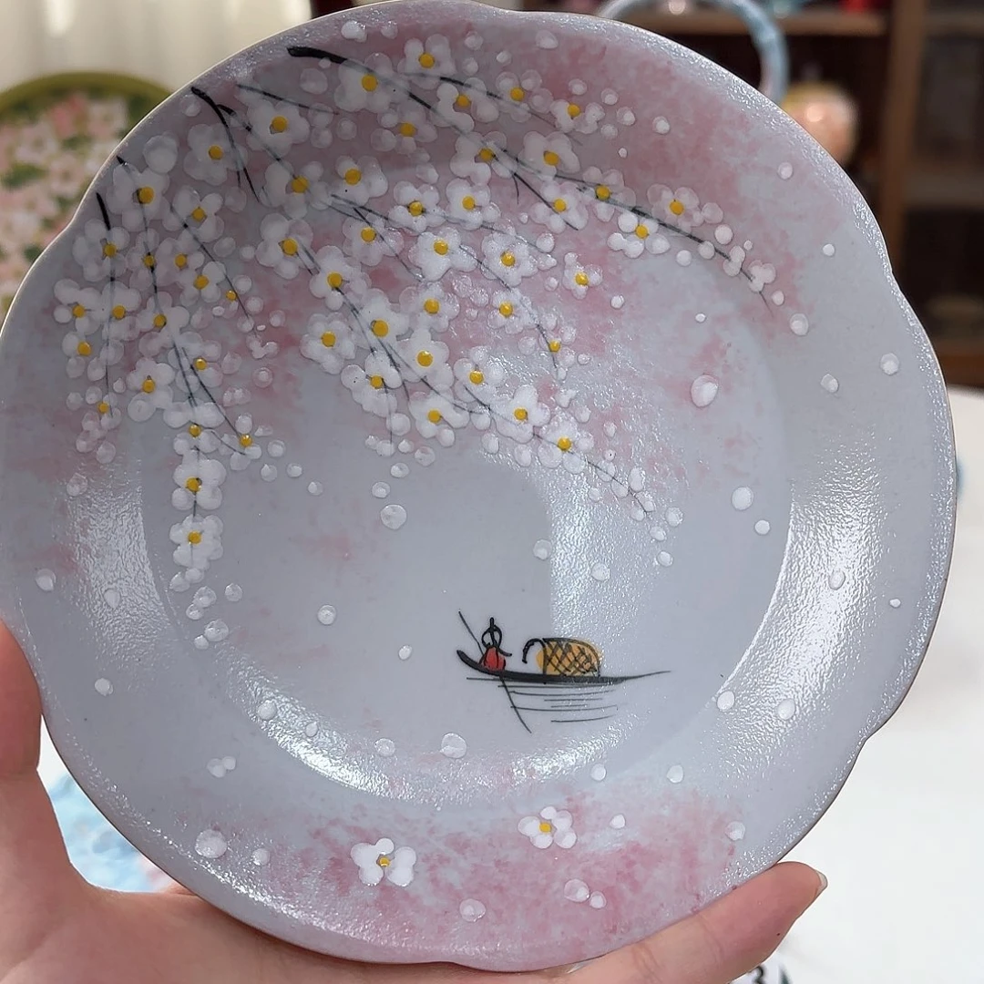 景德镇手绘高温釉下彩陶瓷茶具