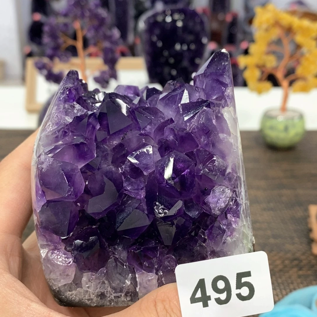 紫晶未镶嵌大型摆件（非配饰）