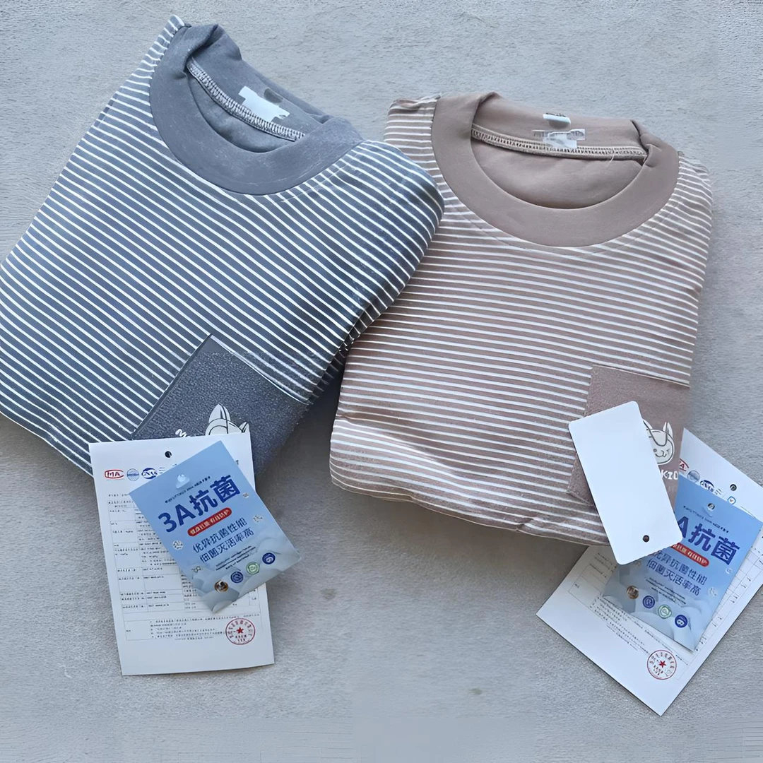 16（小猫猫 横条纹保暖套装）