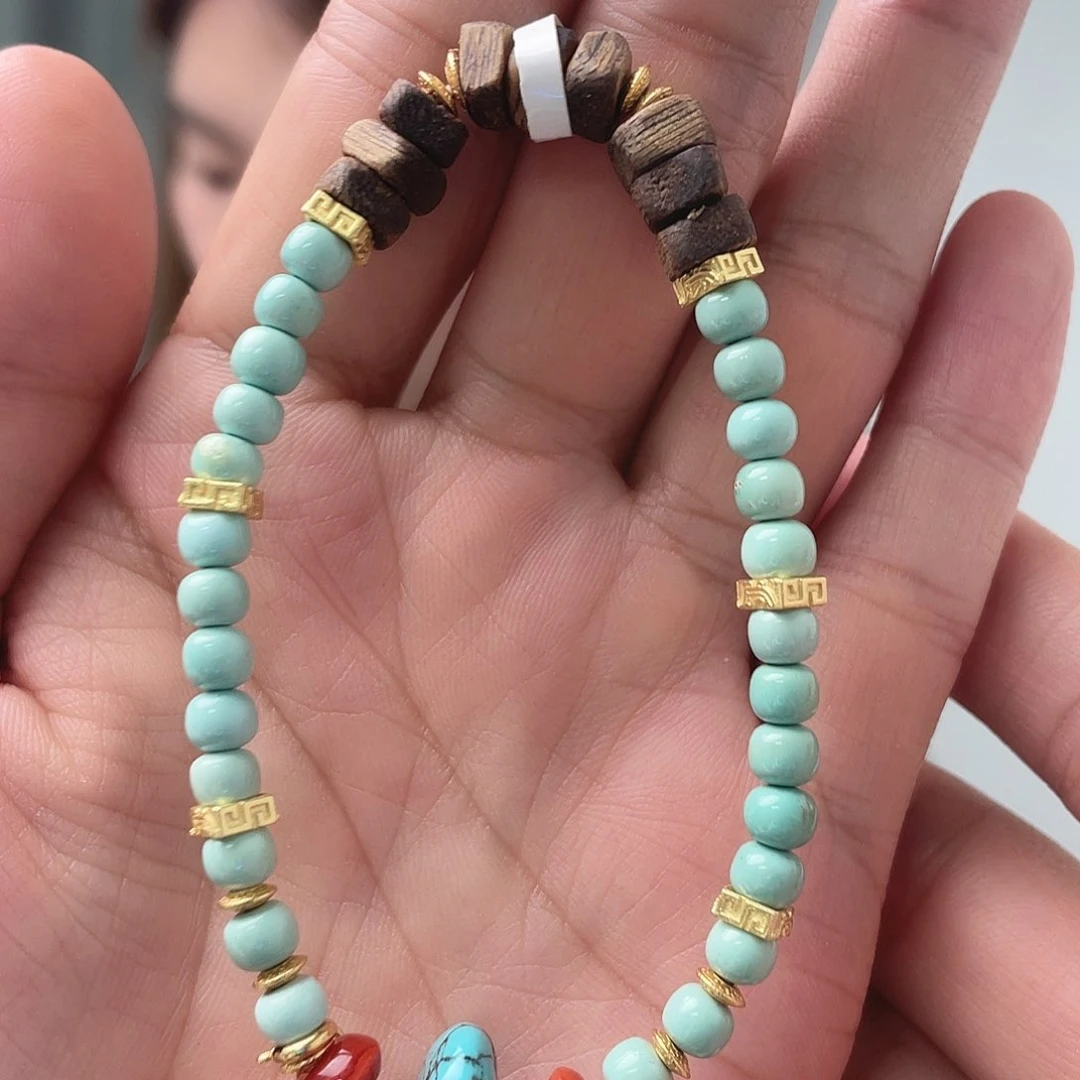 未镶嵌绿松石珠宝奇石