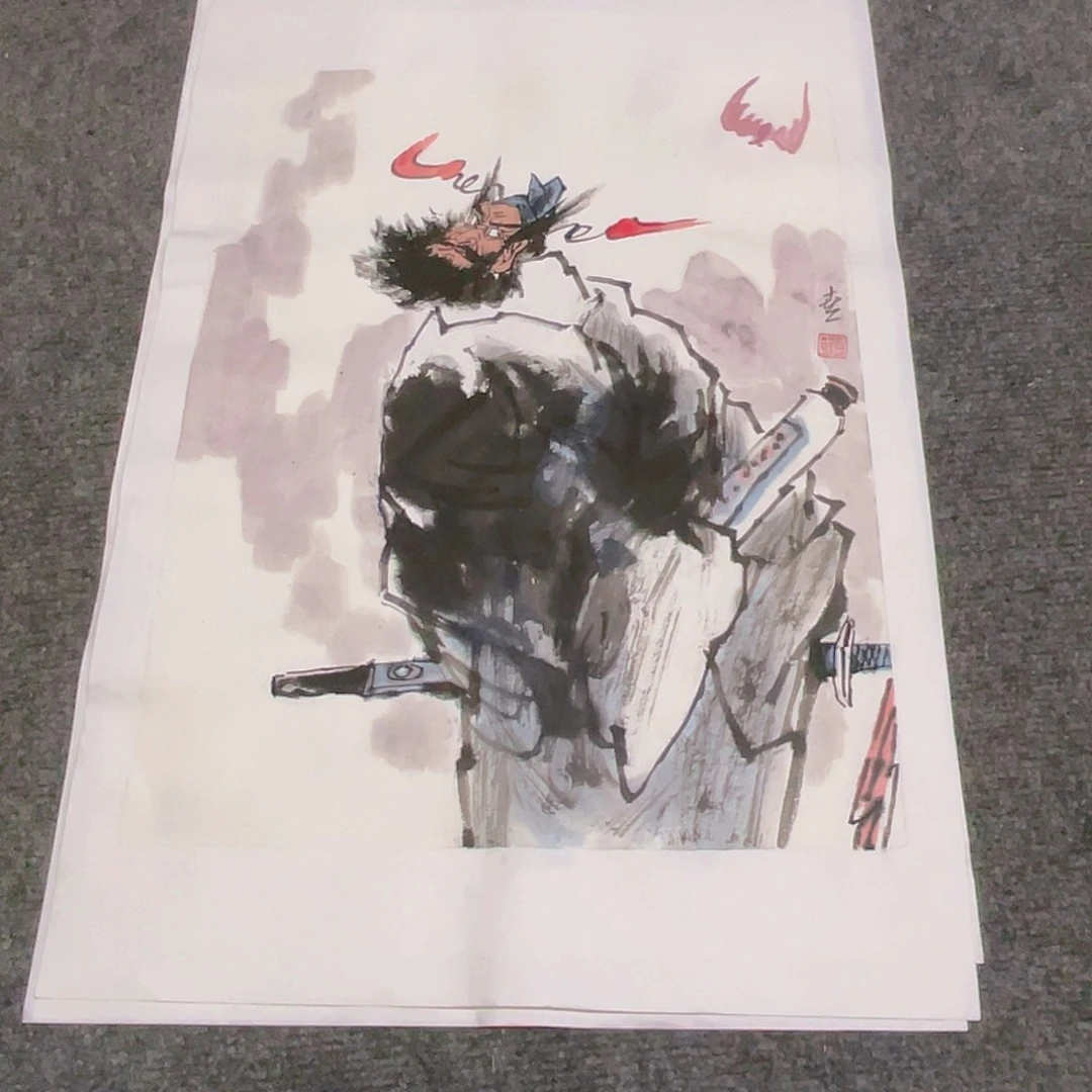 国画1.4平尺纯手绘国画作品