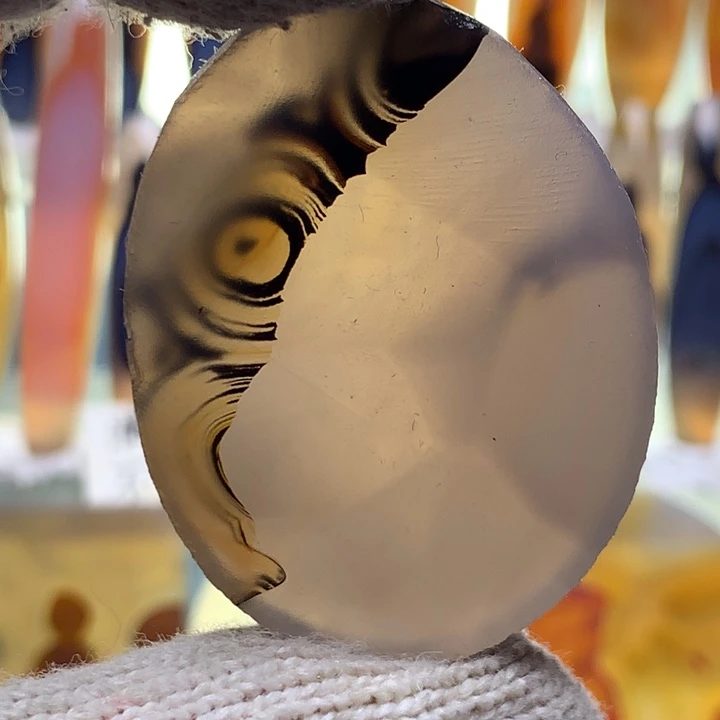 未镶嵌玛瑙/玉髓珠宝半成品144