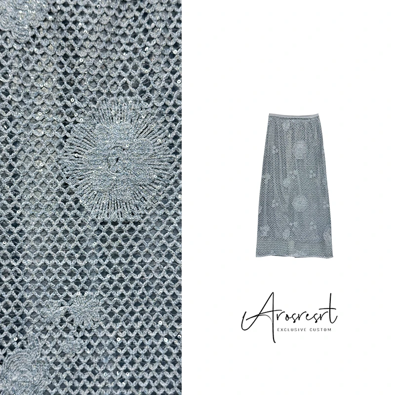 【花光夕照】女装新中式半身裙洋气高腰时尚裙子