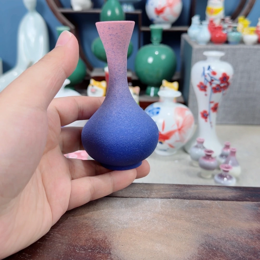 陶瓷手工小花器摆件