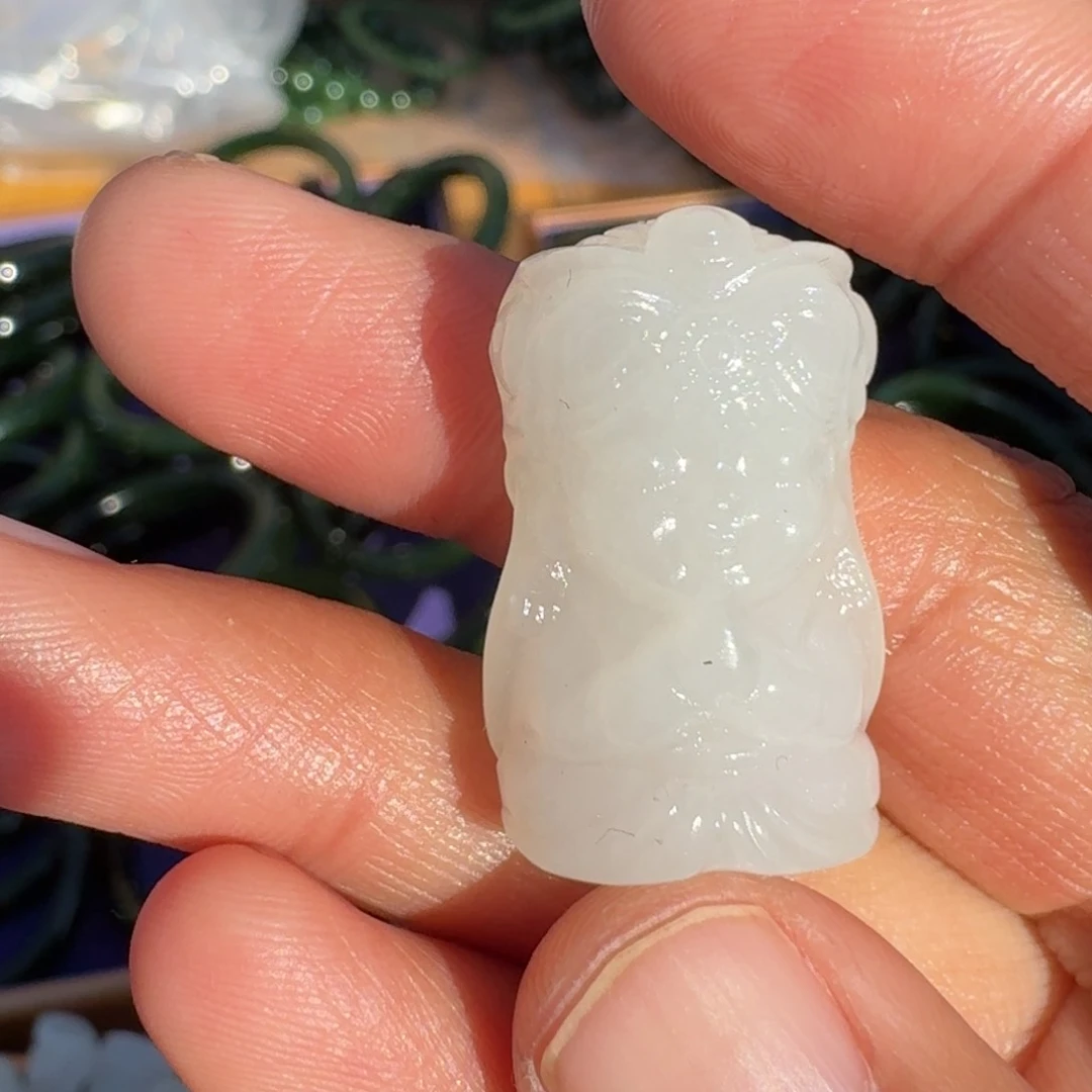 和田玉颈饰未镶嵌扎基拉姆TZ多样性拍一发一