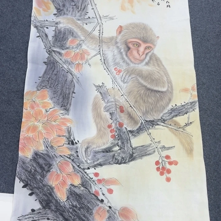 哈***哈国画绘画作品请欣赏展示