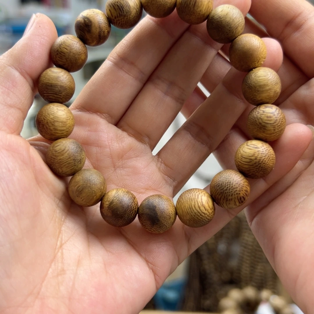 沉香手串1.2单圈手串8克