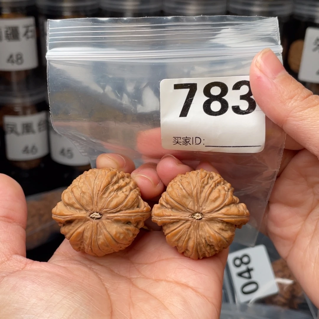 文玩核桃把件全品39平底锅