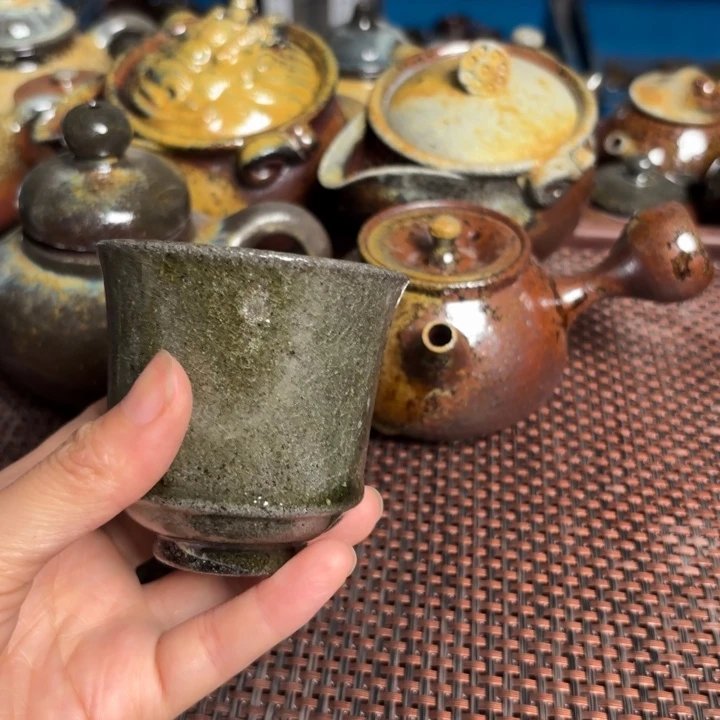 茶杯紫砂小闻香杯110