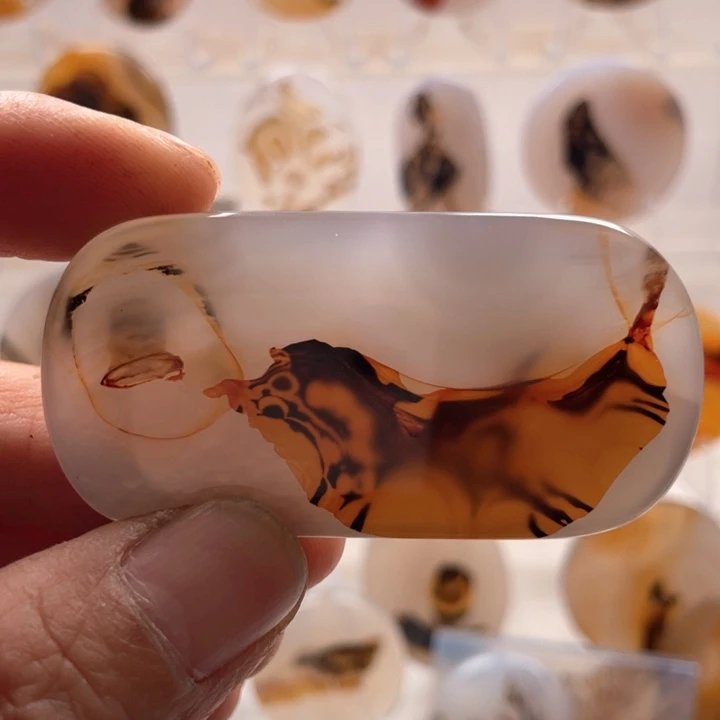 玛瑙/玉髓吊坠(不含链)未镶嵌