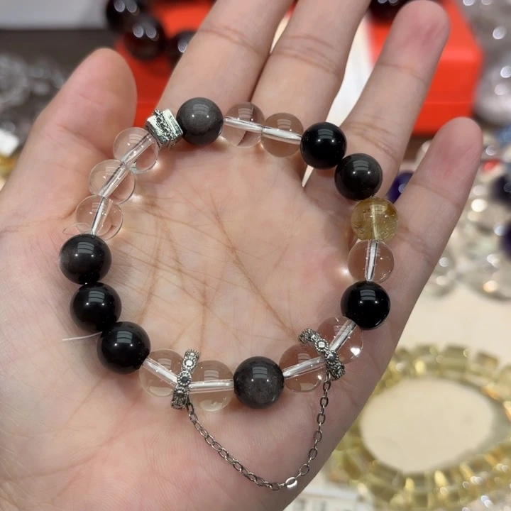 未镶嵌手链水晶手串10