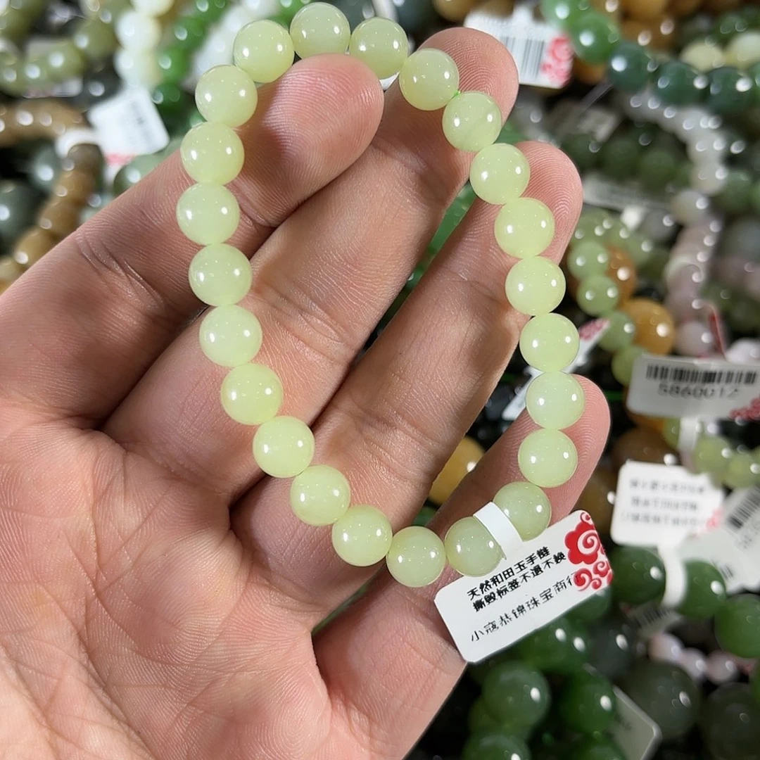 和田玉手链未镶嵌W159