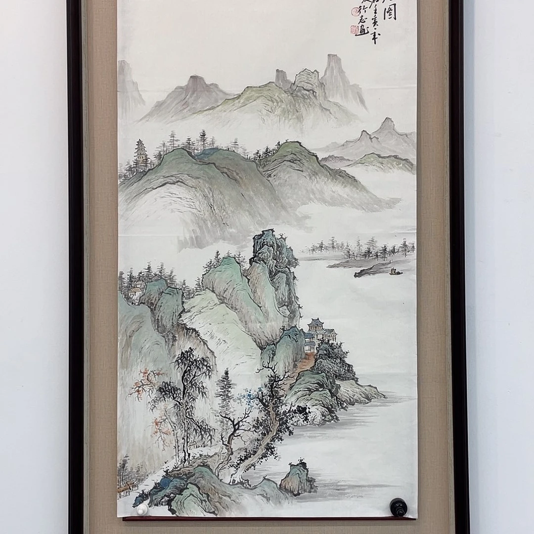 国画凌行志老师手绘国画精品