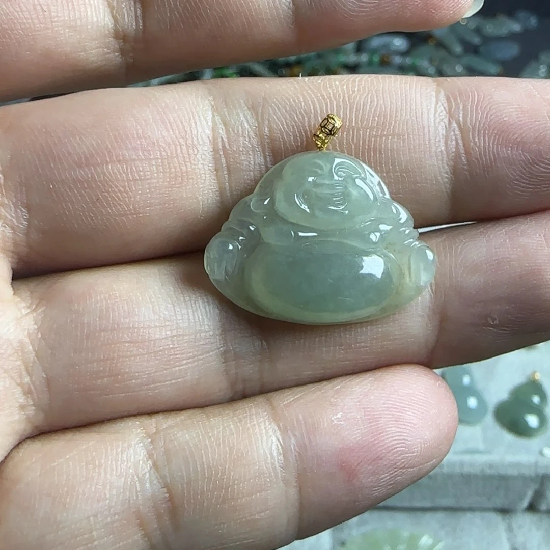 翡翠未镶嵌颈饰翡翠佛公