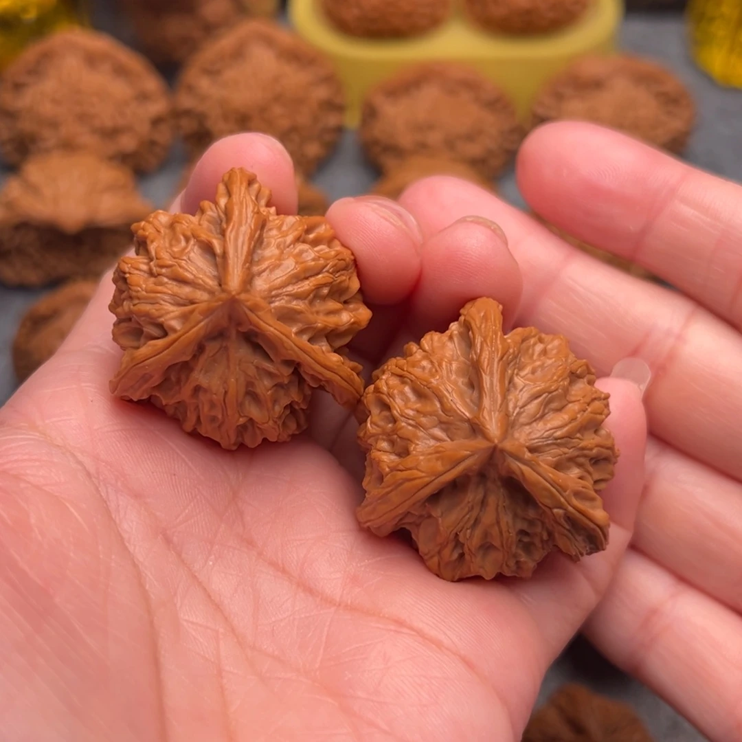 文玩核桃把件™精品盘山三棱38全品