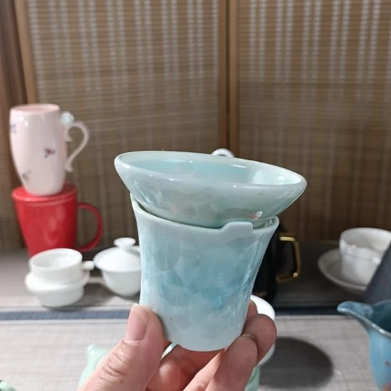 陶瓷盖碗茶杯茶叶罐主人杯