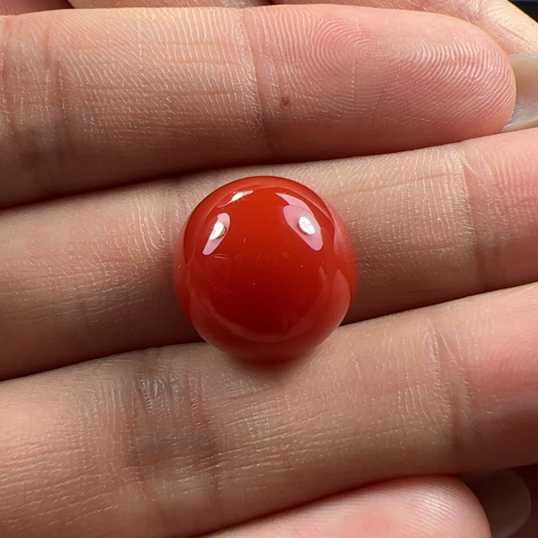 南红玛瑙戒面未镶嵌