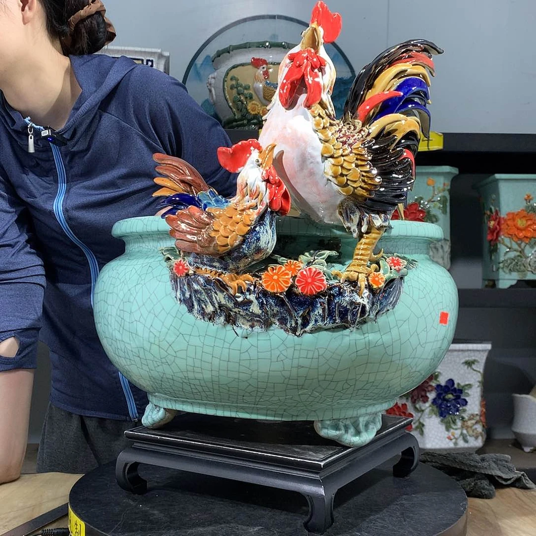 二*方高温烧制石湾盆不退换