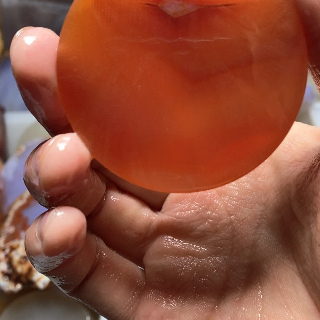 定制玛瑙依**白私人定制平安扣不退换