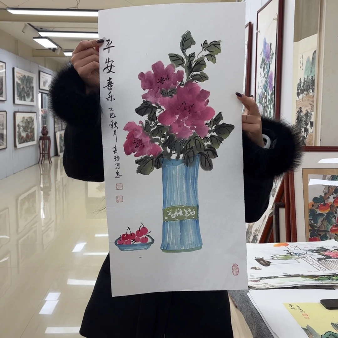 国画国画作品集一个