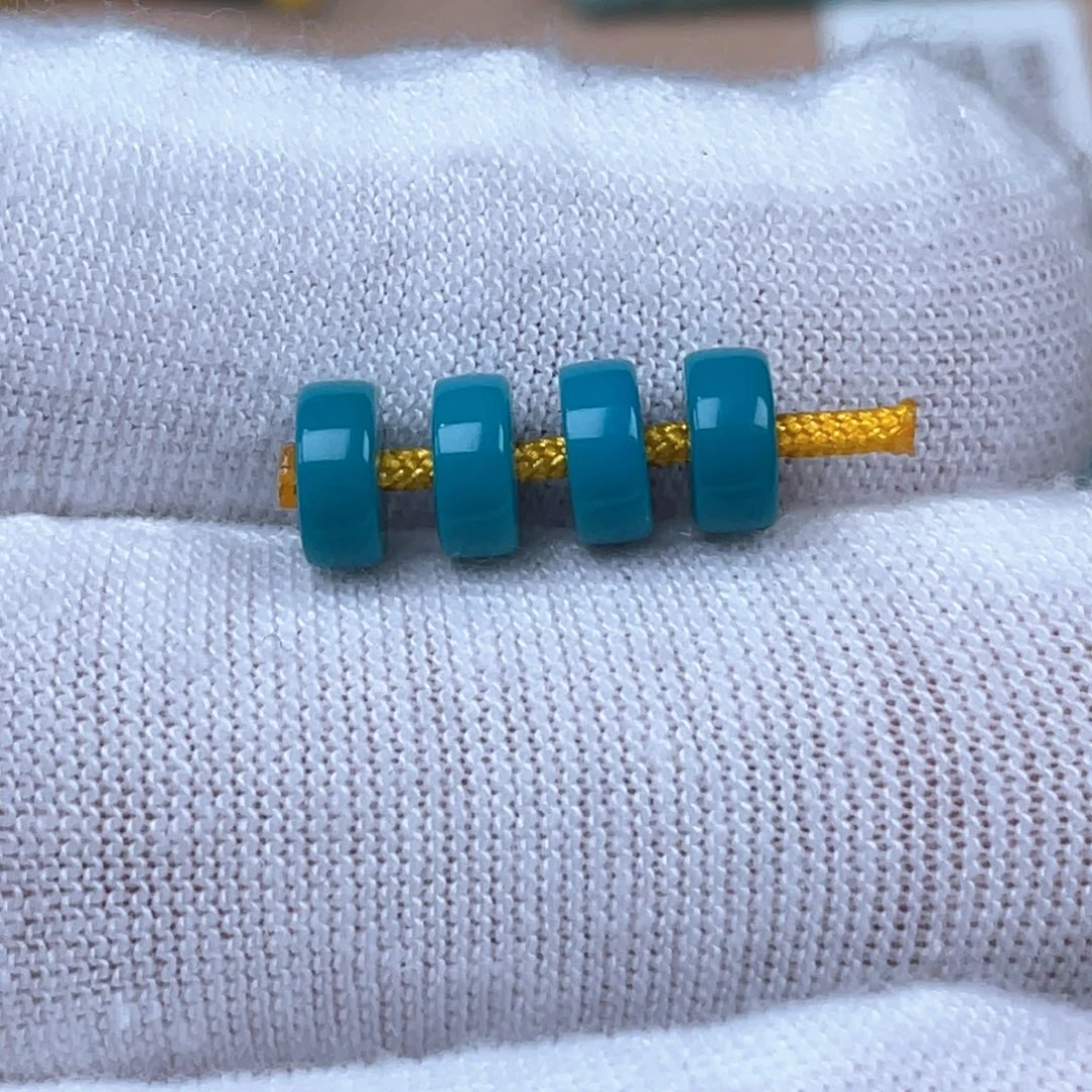 绿松石未镶嵌挂件6✖️2.5mm