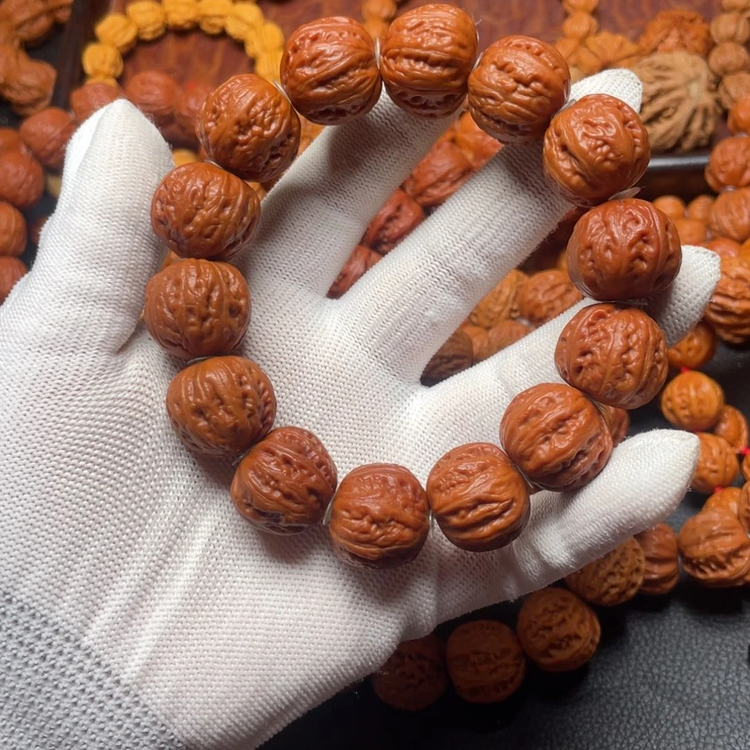 相***遇文玩核桃吊坠野生小核桃手串