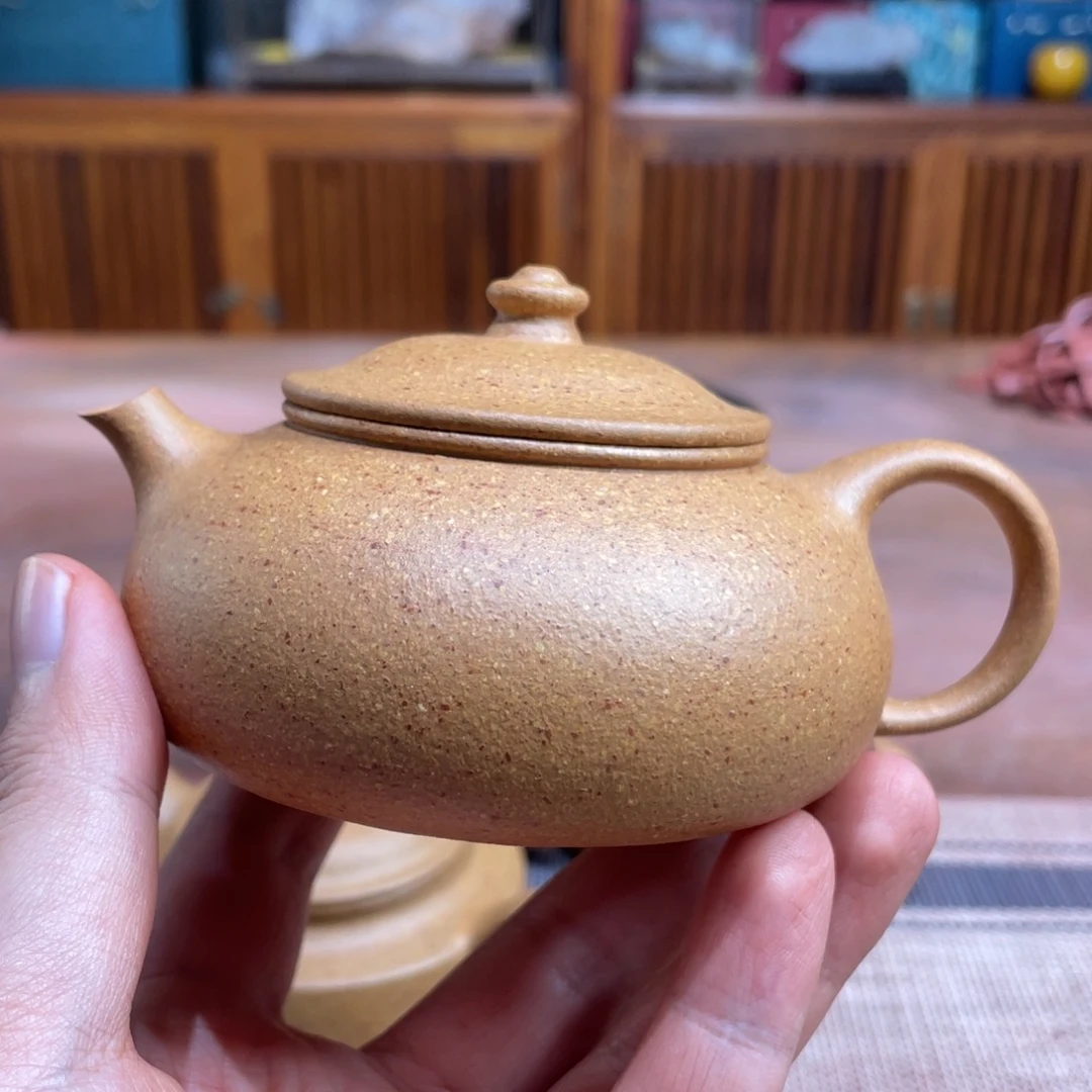 锦***时紫砂茶壶宜兴紫砂原矿紫砂壶