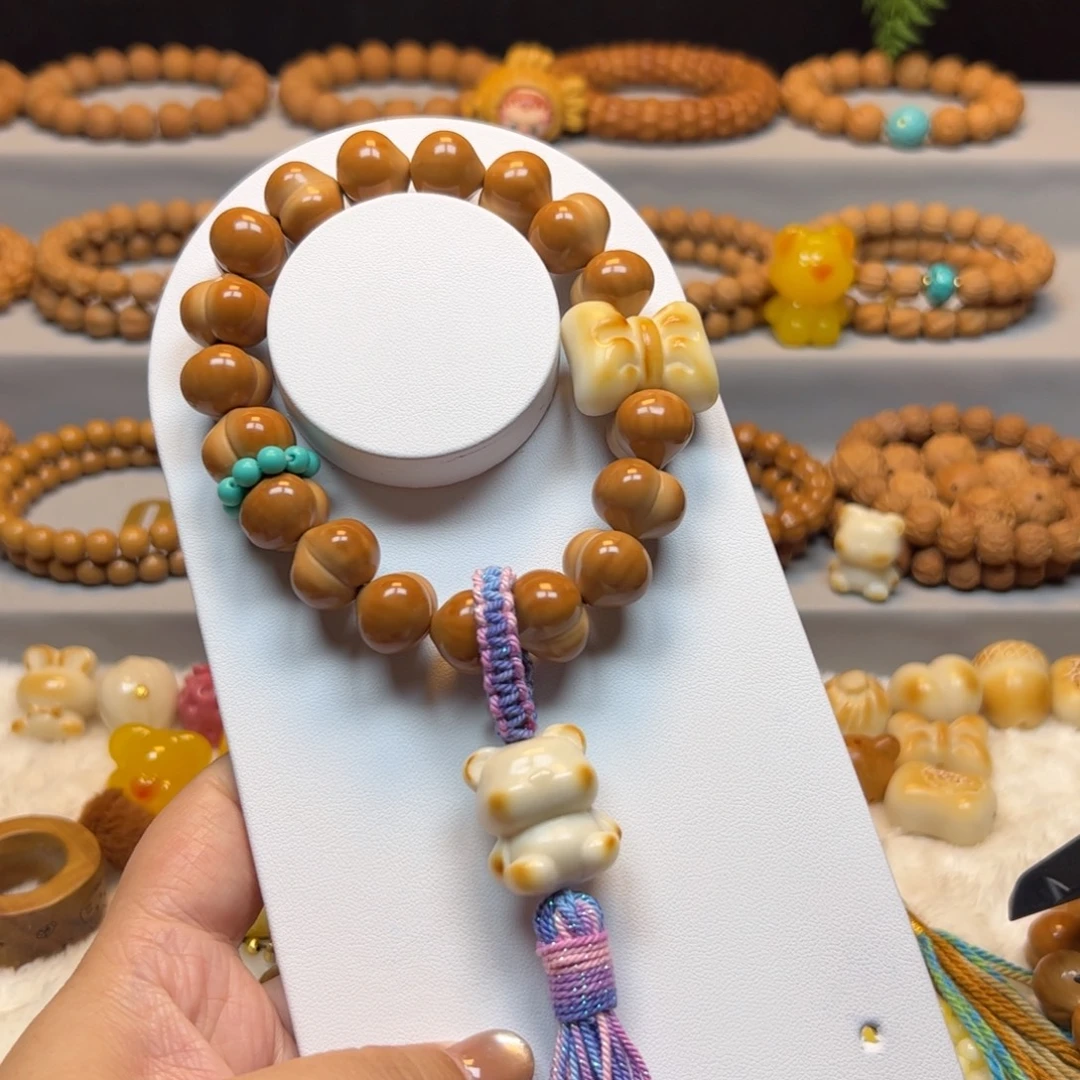 墨***～手串猴头核桃16.4精品屁桃福利