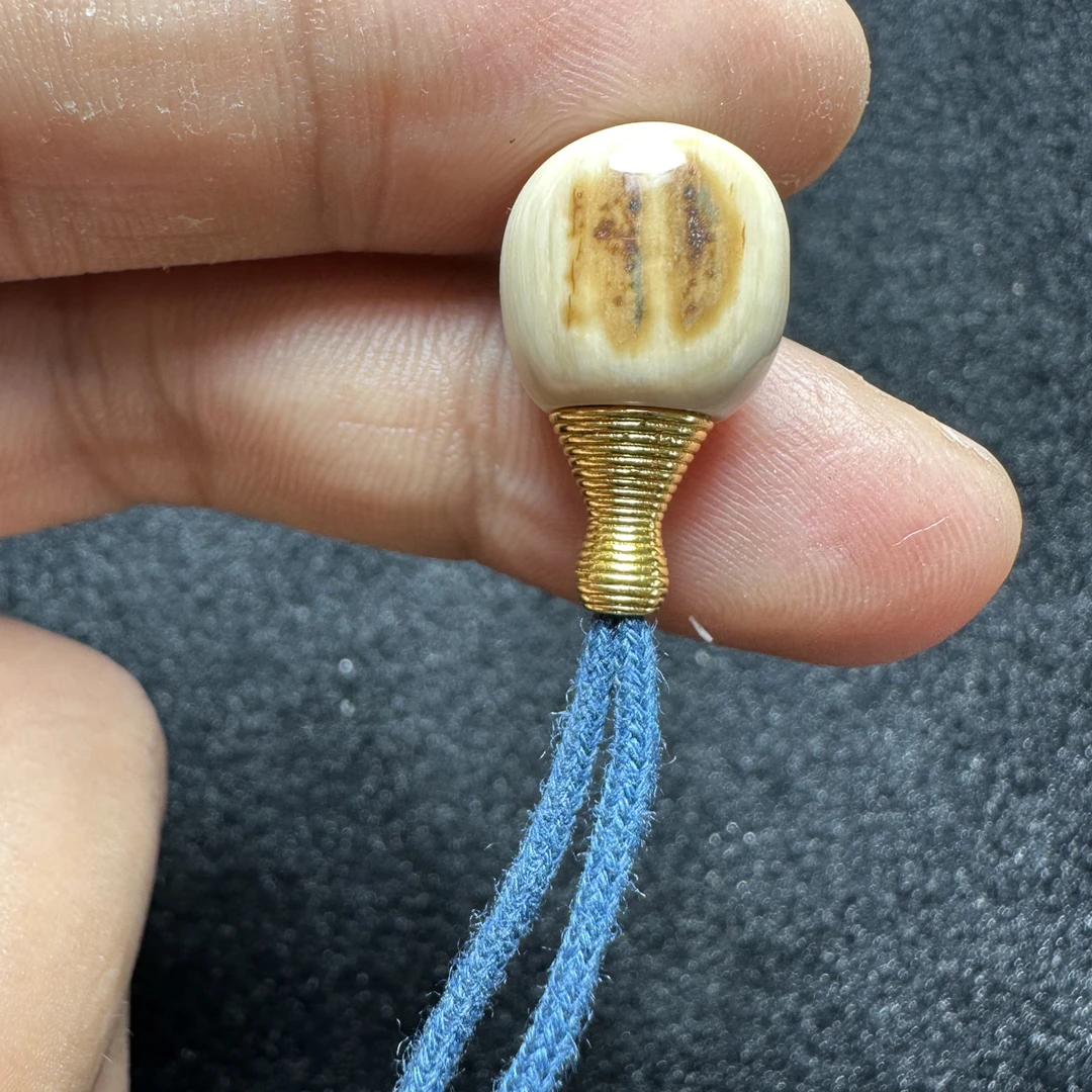 F206猛犸象牙对孔12.4冰料果冻料胖墩分体三通
