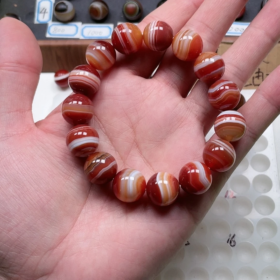 玛瑙/玉髓未镶嵌手链