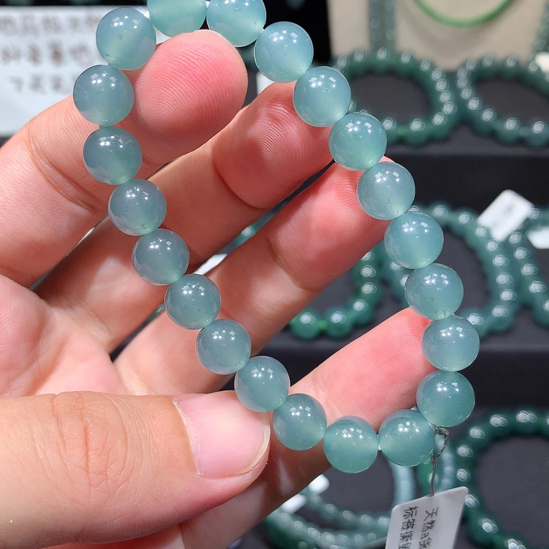 未镶嵌手链翡翠天然a货翡翠手串8.8