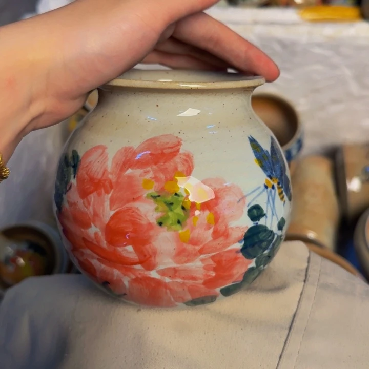 瓷片景德镇陶瓷手工手绘