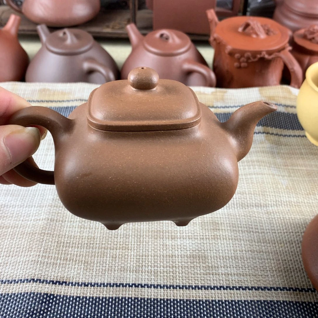 紫砂茶壶黄龙山老段泥