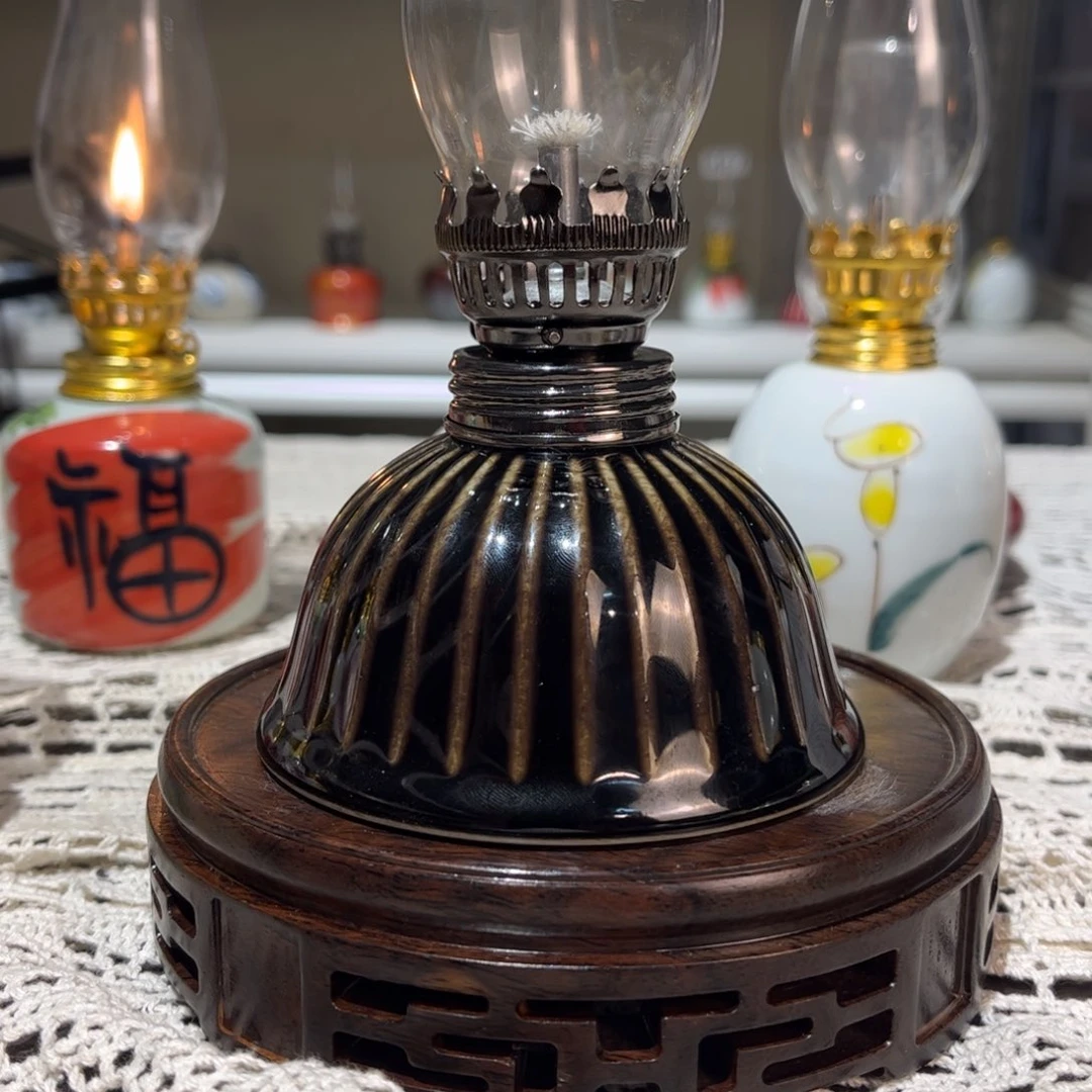 摆件景德镇陶瓷手工香薰灯